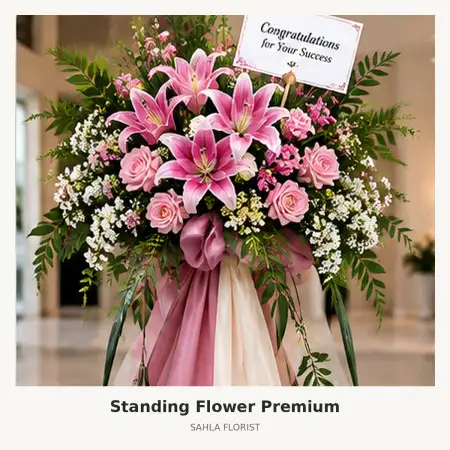 Standing Flowers Dyandra Convention Center Surabaya